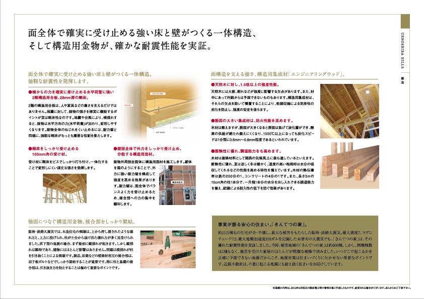 Construction ・ Construction method ・ specification. When the house the Great Hanshin Earthquake of peace of mind that facts speak, Of affected areas Kintetsu of house About 600 buildings. But collapse building number is neither 1 buildings, Most of the house was completed in the minor repair.