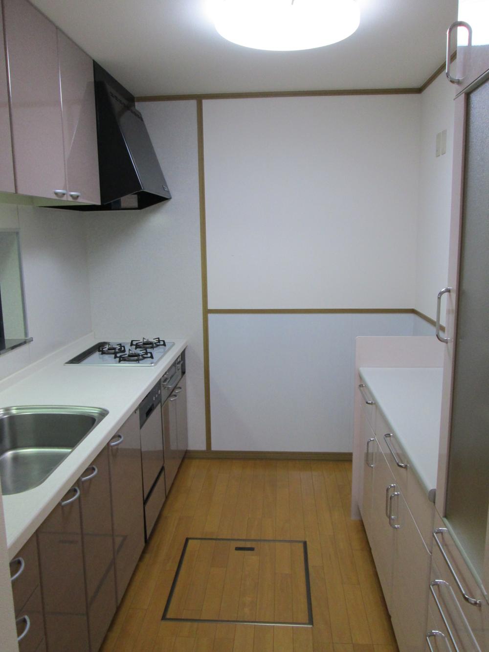 Kitchen. It is a rare property that is also with cupboard. It is safe even large family like.