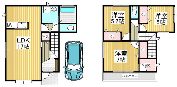 Floor plan. 21,800,000 yen, 3LDK, Land area 82.91 sq m , To expand the dream in building area 90.25 sq m new life