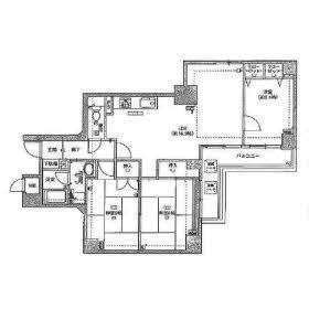 Floor plan. 3LDK, Price 11 million yen, Occupied area 76.72 sq m , Balcony area 10.3 sq m