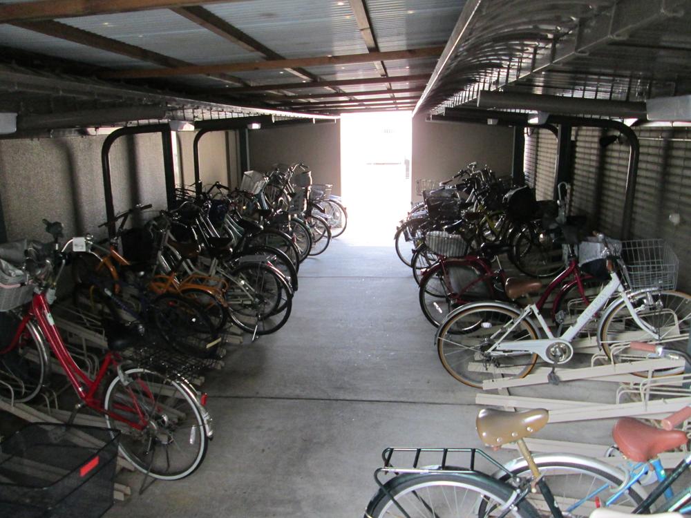 Other common areas. It is a bicycle parking space.