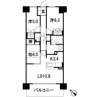 Floor: 3LDK, occupied area: 67.26 sq m, Price: 26,739,216 yen