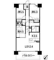 Floor: 2LDK + F (storeroom) ・ 3LDK, occupied area: 70.27 sq m, Price: 27,132,069 yen