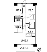 Floor: 3LDK + WIC, the area occupied: 70.8 sq m, Price: 28,774,513 yen