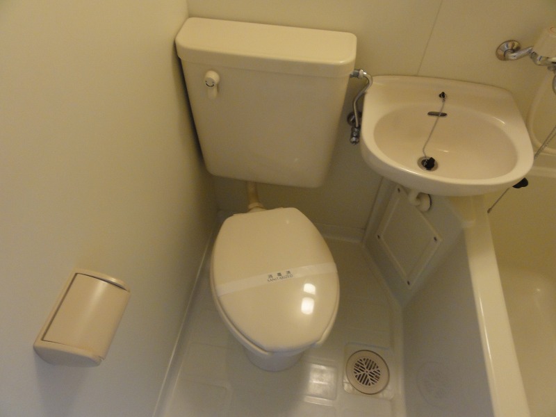 Toilet. Unit bath (toilet)