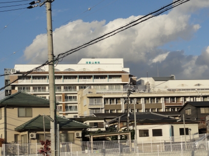 Hospital. (Goods) Asakayama to the hospital (hospital) 964m