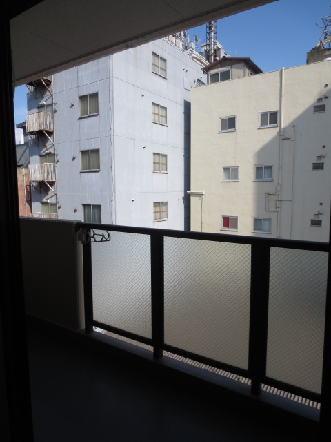 View. It is the scenery of the balcony side