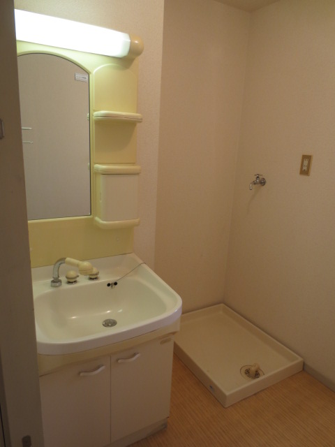 Washroom. ^^ Also Laundry Area in the undressing space