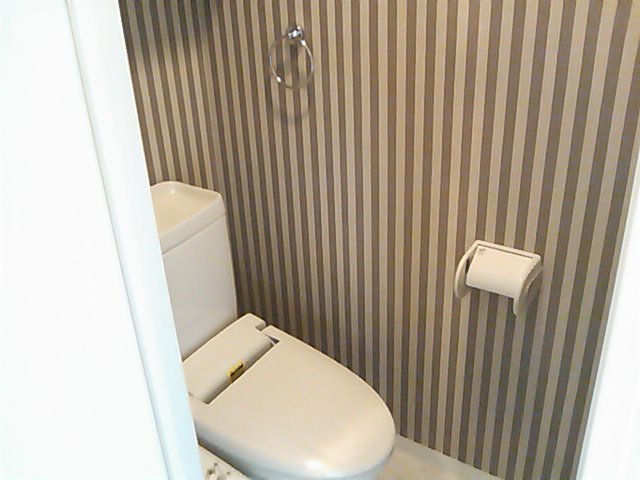 Toilet. Modern colors of toilet (with washlet)