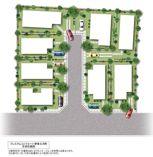 The entire compartment Figure. Implemented in rare location, 8 clear of single-family life for families. Site area 30.25 square meters (100m2) ~ 36.90 square meters (122m2). (Compartment view image illustrations)