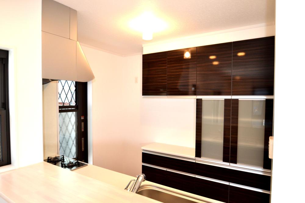 Kitchen. Our construction case Face-to-face kitchen