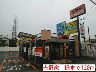 restaurant. Yoshinoya 120m to like (restaurant)