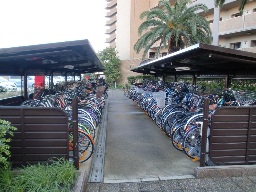 Other common areas. It is a bicycle parking space.