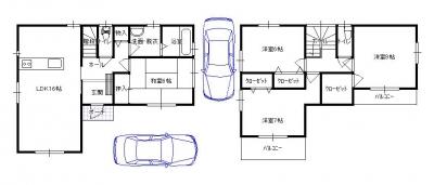 Floor plan. (No. 2 locations), Price 26,800,000 yen, 4LDK, Land area 120 sq m , Building area 104.33 sq m