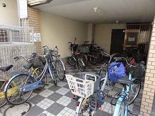 Other common areas. Bicycle-parking space