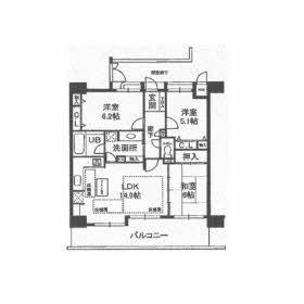 Floor plan. 3LDK, Price 19,980,000 yen, Occupied area 71.11 sq m , Balcony area 15.47 sq m