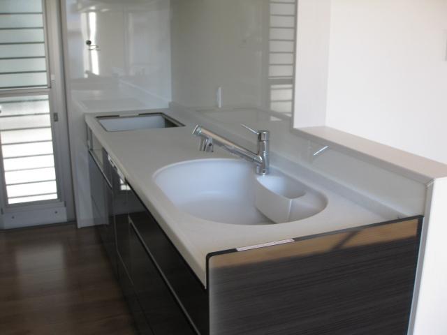 Kitchen. ☆ Water around is unified with Panasonic