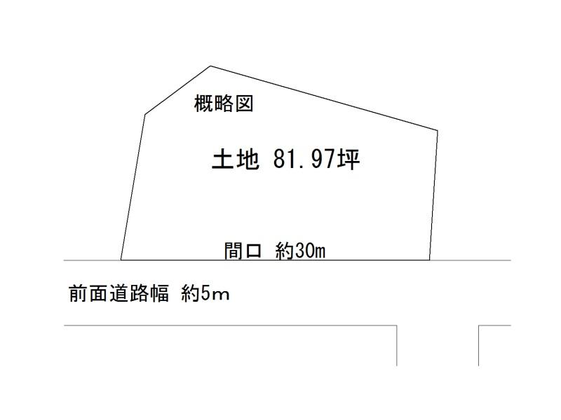 Compartment figure. Land price 10 million yen, Land area 271 sq m