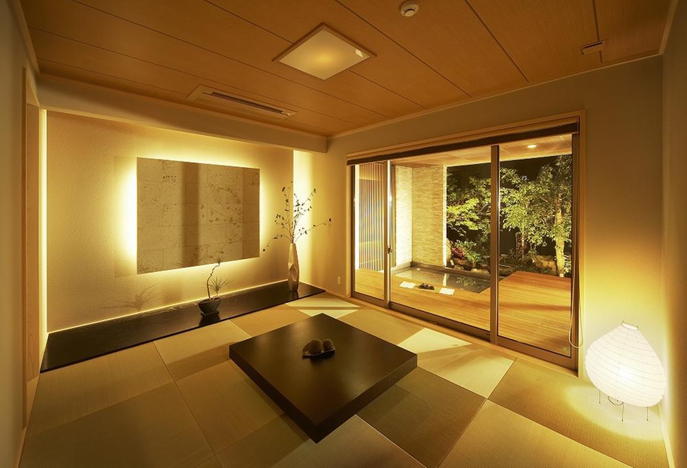 exhibition hall / Showroom. From luxury floating Japanese-style, Views of the sparkling basin, To anything fantastic atmosphere. If Kodaware also to indirect lighting and decorations, The pride of the Japanese-style room, which is also a jerk flavor deepens (Gallery House)