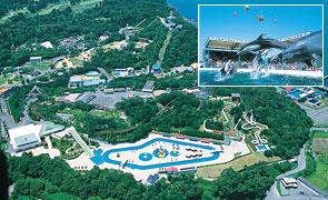 park. Immediately go from 2940m "reflation cape Bokai slope" to Misaki Park, Amusement park and zoo, In addition is a popular spot at the same time enjoy the family until the aquarium. It is also full ride to enjoy even a small child in the park.