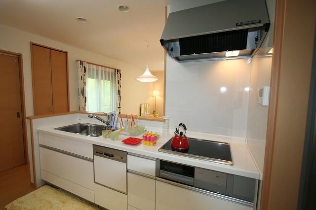 Kitchen. With built-in dishwasher
