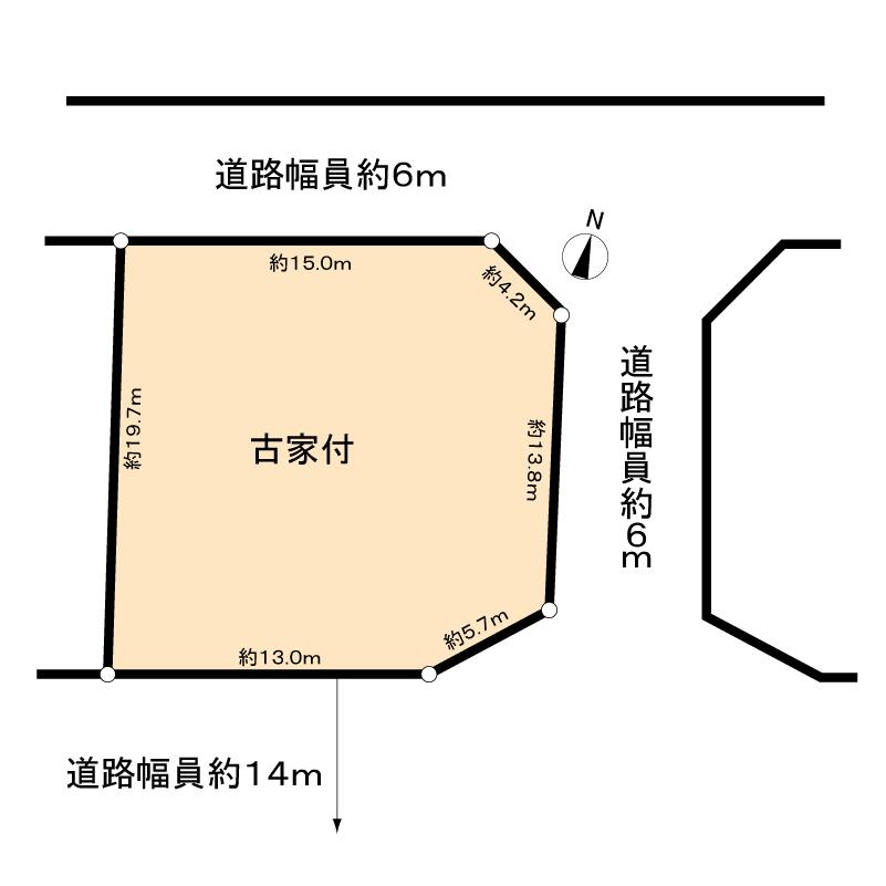 Compartment figure. Land price 25 million yen, Land area 345.24 sq m