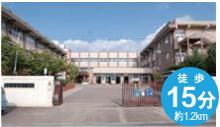 Primary school. 1200m until kumatori Tatsukita Elementary School