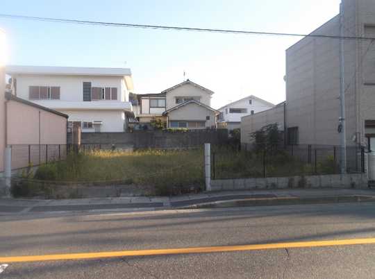 Local land photo. Is a vacant lot. Fukekō Station 2-minute walk! Land 75.44 square meters! 