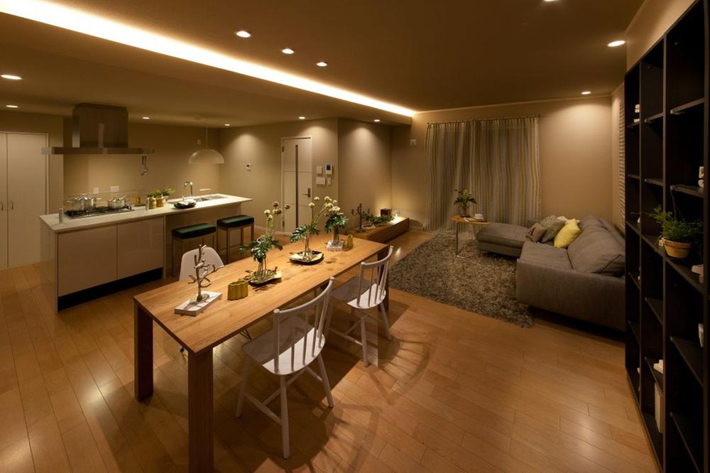 Living. Us to gently heal and the fatigue of the day stylish indirect lighting, Space design of attention.