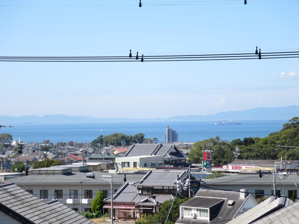 Hill photo. View from the living room