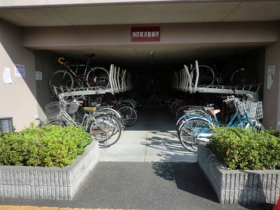 Other common areas. Bicycle-parking space