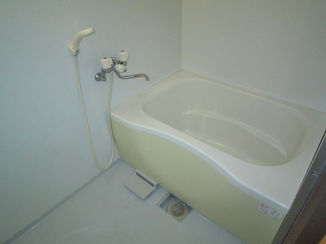 Bath. Spacious size of the tub