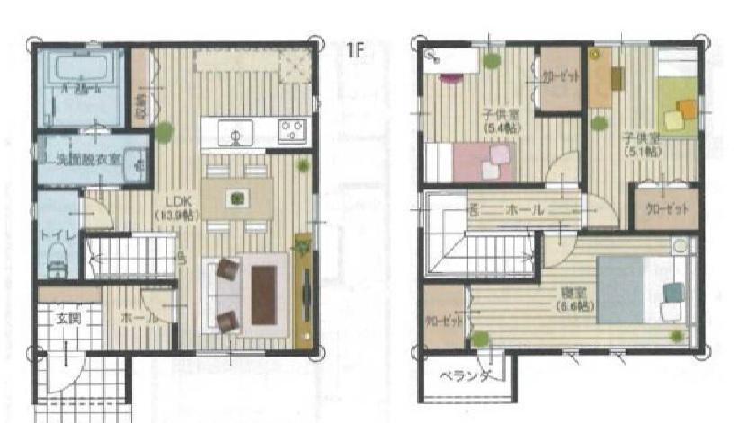 Floor plan. (No. 2 locations), Price 29.5 million yen, 3LDK, Land area 82.61 sq m , Building area 78 sq m