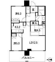 Floor: 3LDK, occupied area: 70.67 sq m, Price: 29.9 million yen
