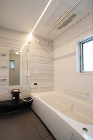 Building plan example (introspection photo). Model room (bathroom)
