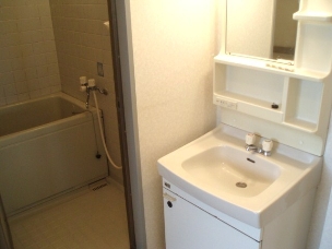 Other. With separate wash basin, Washing machine in the room