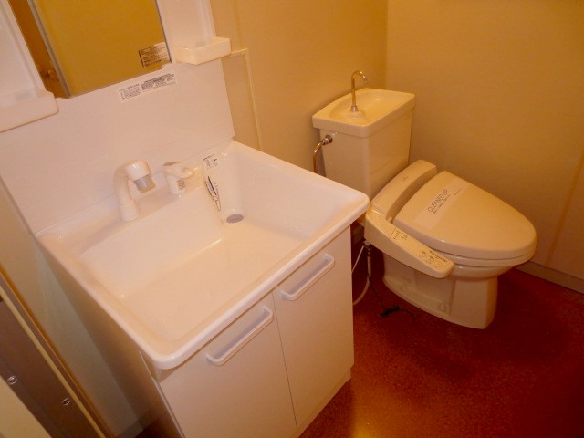 Washroom. Shampoo dresser