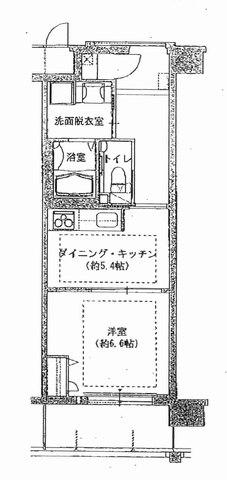 Floor plan. 1DK, Price 9.8 million yen, Footprint 36.5 sq m , Balcony area 5.47 sq m Floor