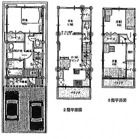 Floor plan. 23.8 million yen, 4LDK, Land area 57.21 sq m , Building area 94.92 sq m