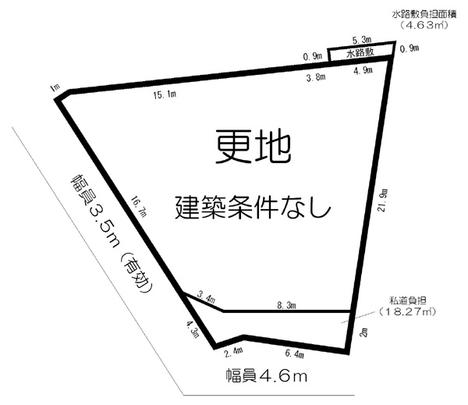 Compartment figure. Land price 33 million yen, Land area 314 sq m