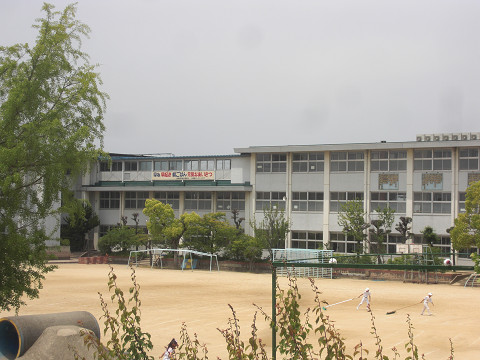 Primary school. 548m until shijonawate stand Shijonawate elementary school (elementary school)