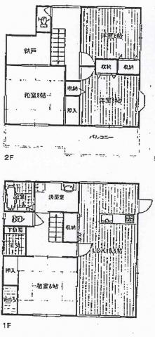 Floor plan. 25,800,000 yen, 4LDK, Land area 200.02 sq m , Building area 125.09 sq m ◇ floor plan is two 5LDK + parking space