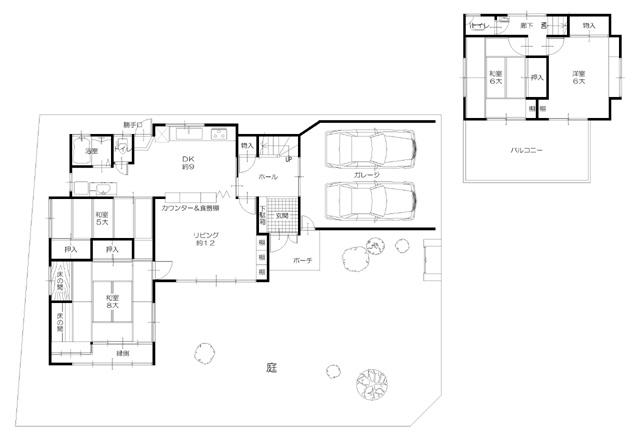 Floor plan. 23.8 million yen, 4LDK, Land area 262.02 sq m , Building area 100.51 sq m