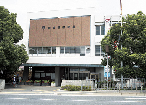 Government office. Shijonawate 1613m up to City Hall (government office)