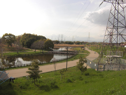 park. Fukakita to green space (park) 1569m