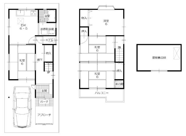 Floor plan. 13.8 million yen, 4DK, Land area 70.42 sq m , Building area 85.46 sq m
