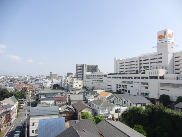 View. Shooting from the balcony, It is a view of a no shield