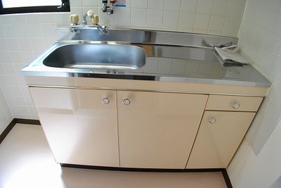 Kitchen. Since the two-burner gas stove is possible installation it is also easy to cook