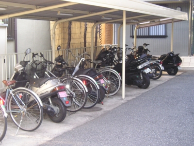 Other common areas. Bicycle-parking space