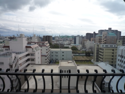View. It is the top floor of the shooting! In the lower floors also all houses facing south, Bright room!